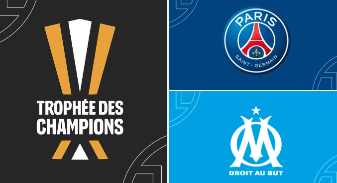 🔥法国超级杯对阵出炉：巴黎vs马赛