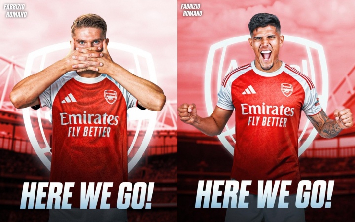 因卡皮耶与约克雷斯共割舍1500万欧元，只为携手加盟枪手